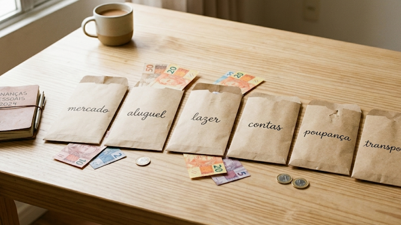 Método dos envelopes: Organize seu dinheiro sem planilha