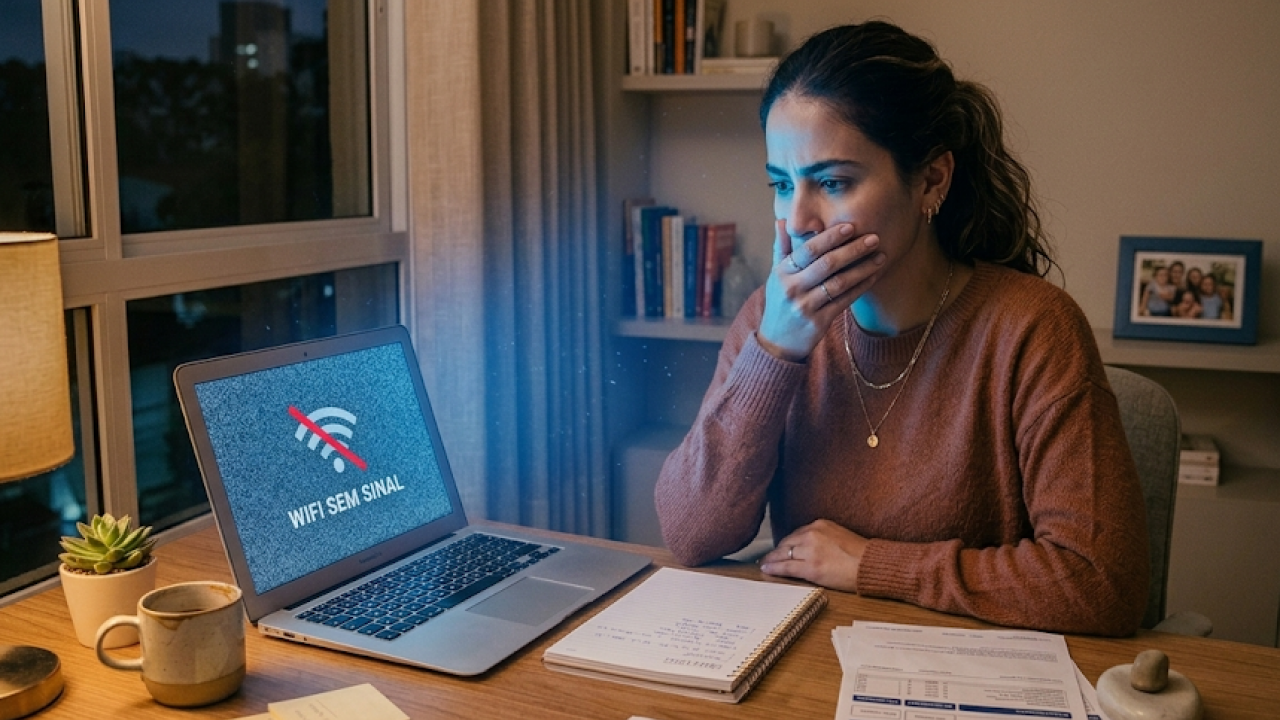 Por que o Wi-Fi cai mais à noite e como resolver isso