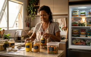 Como cozinhar a base da semana e economizar horas na cozinha