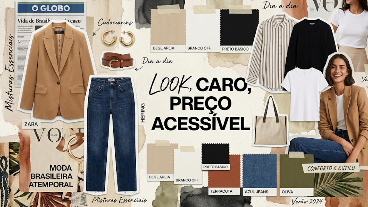 Roupas com aparência cara que cabem no seu bolso