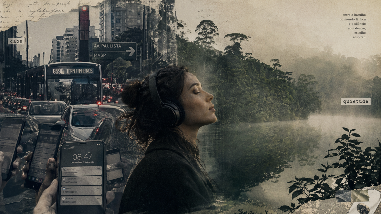 Silêncio como remédio: O que a ciência diz sobre parar de vez em quando