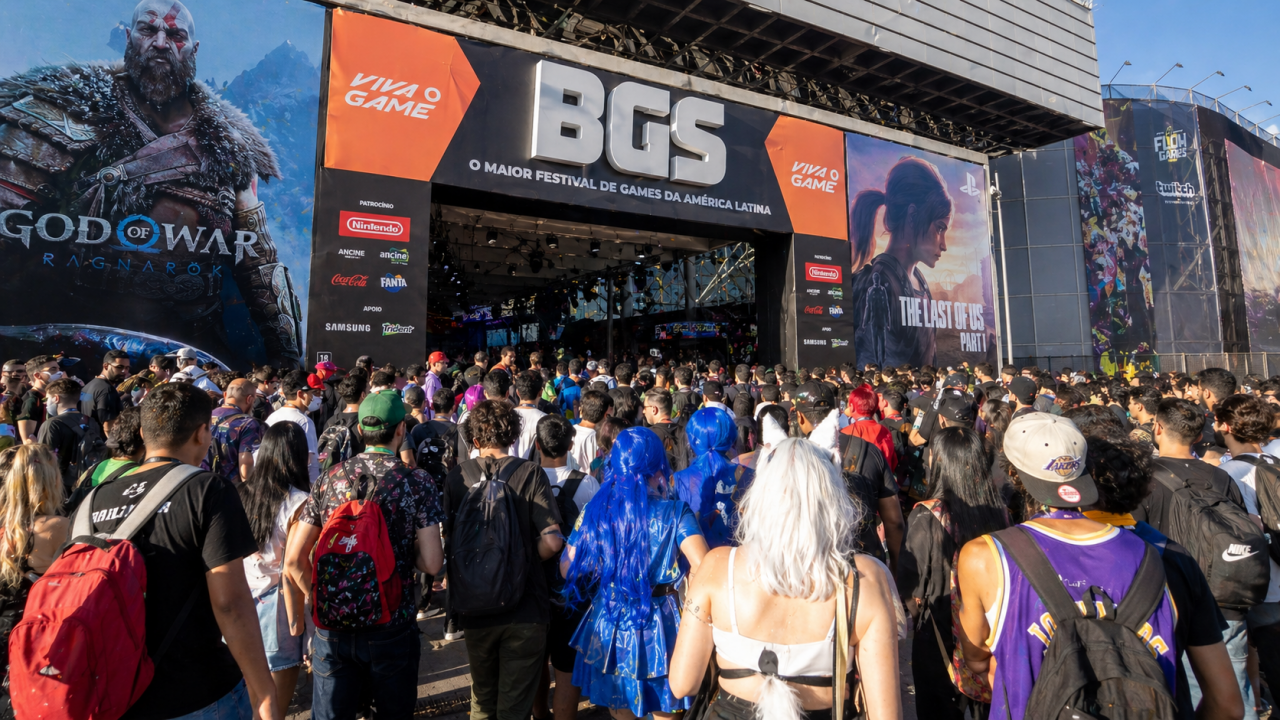 Gamescom Latam: Os estandes com mais fila e brindes que somem primeiro