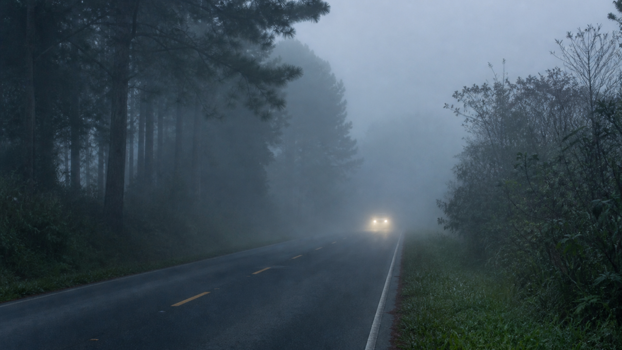 Neblina, vidro embaçado e palheta velha: o trio perigoso do outono