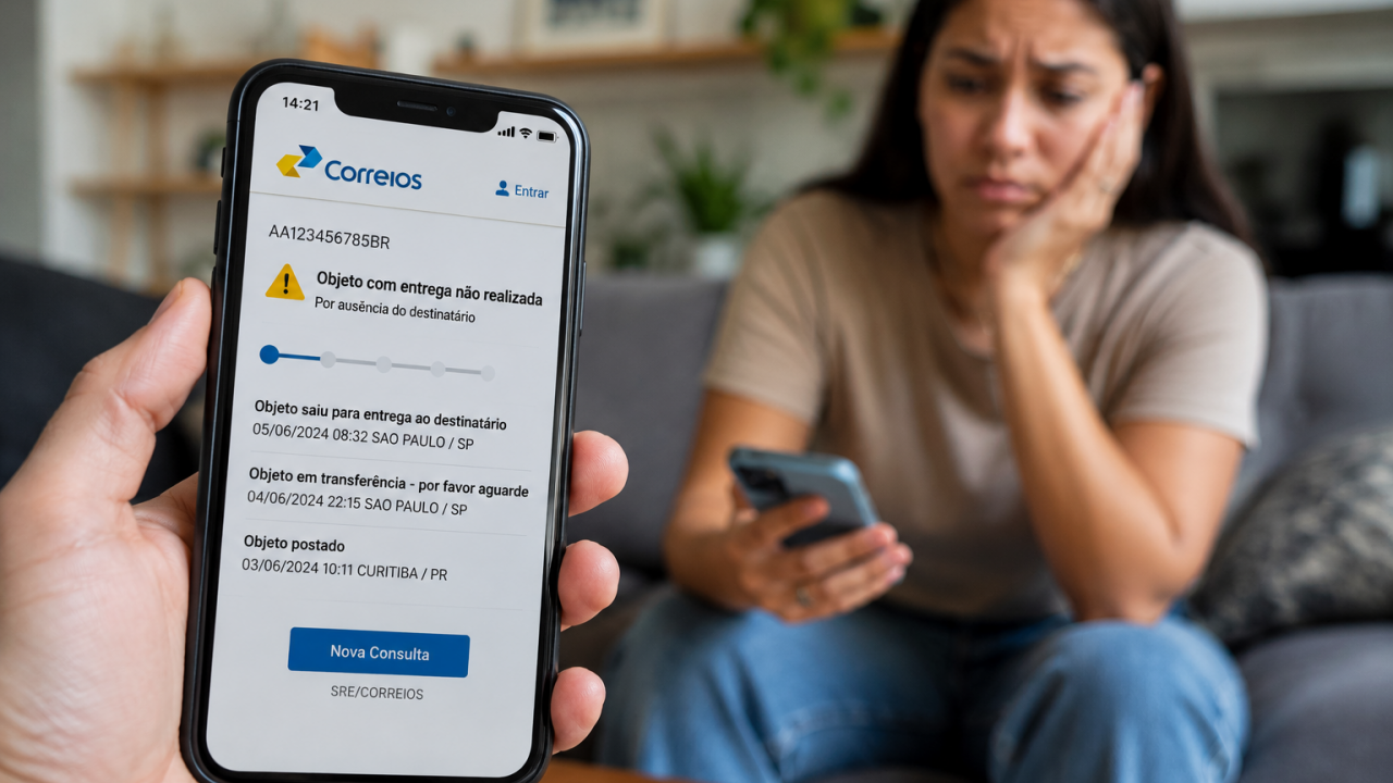 Golpe da encomenda com vídeo e IA: como não cair na taxa falsa