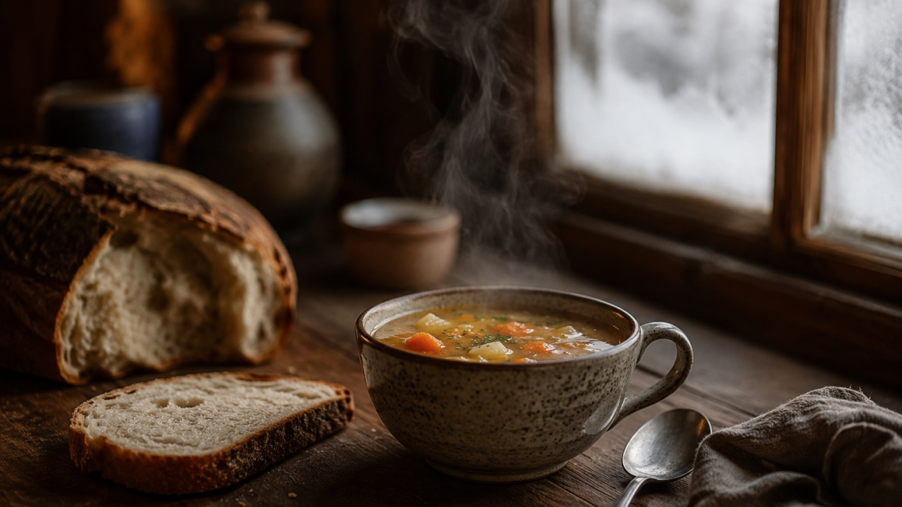 Caldo pronto e sopa congelada: o que volta com o frio
