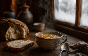 Caldo pronto e sopa congelada: o que volta com o frio