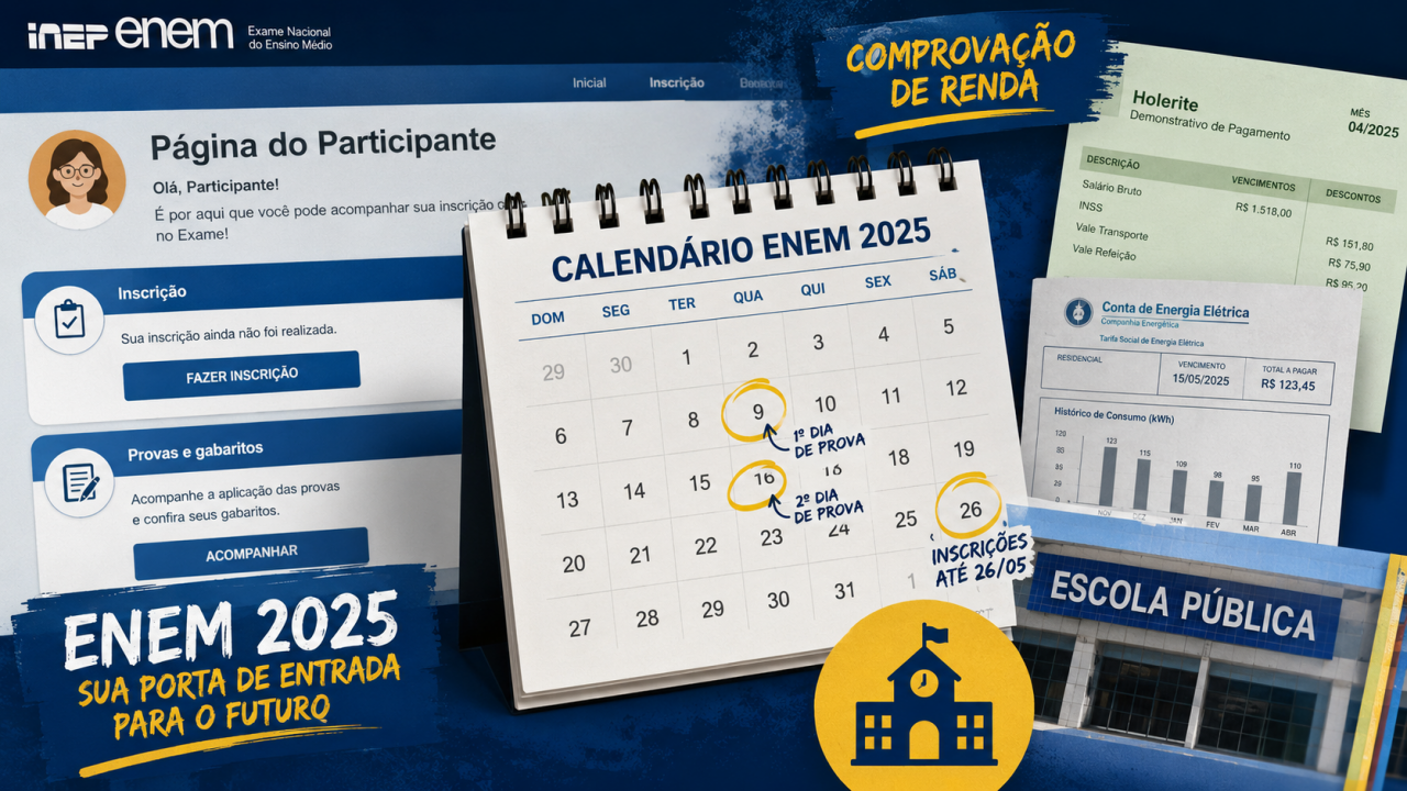 Resultado da isenção do Enem: como recorrer se for negado