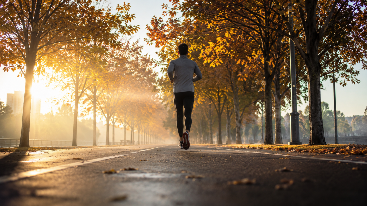 Corrida, caminhada e pedal no outono: o que muda no treino