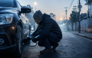 Frio da manhã faz calibragem errada consumir mais combustível