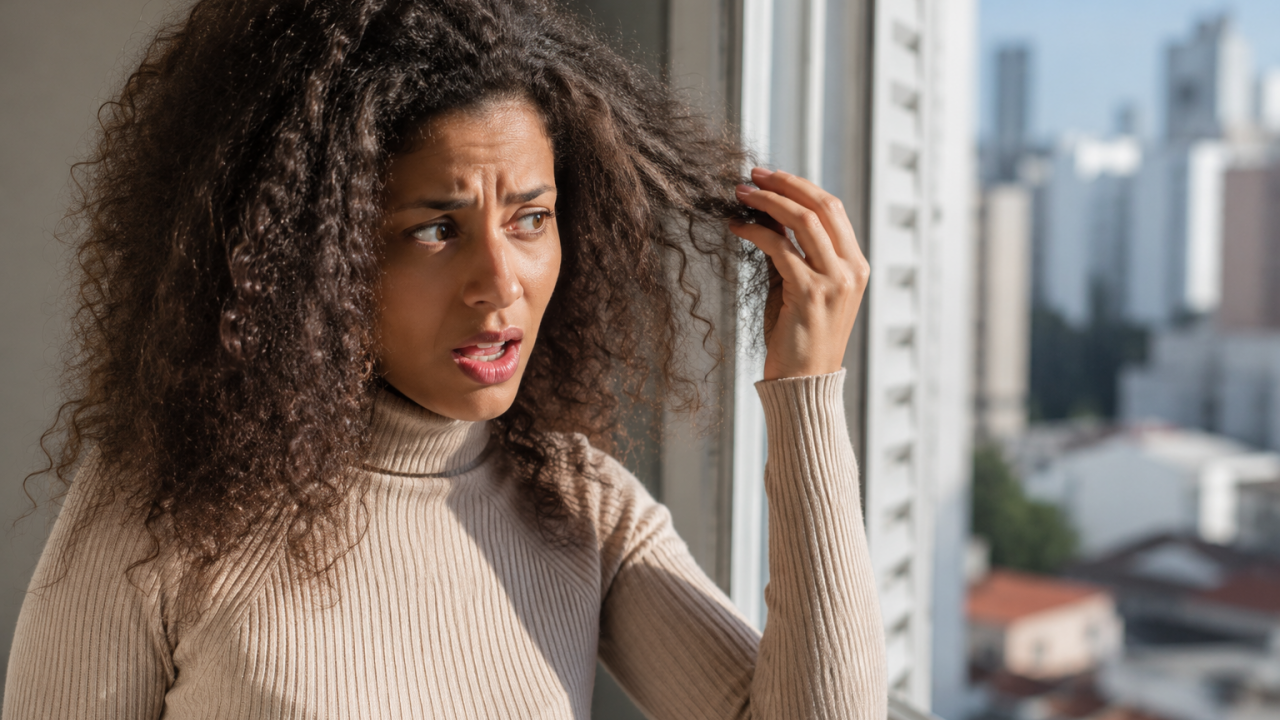 Cabelo e tempo seco: Por que o frizz volta com a chegada do inverno