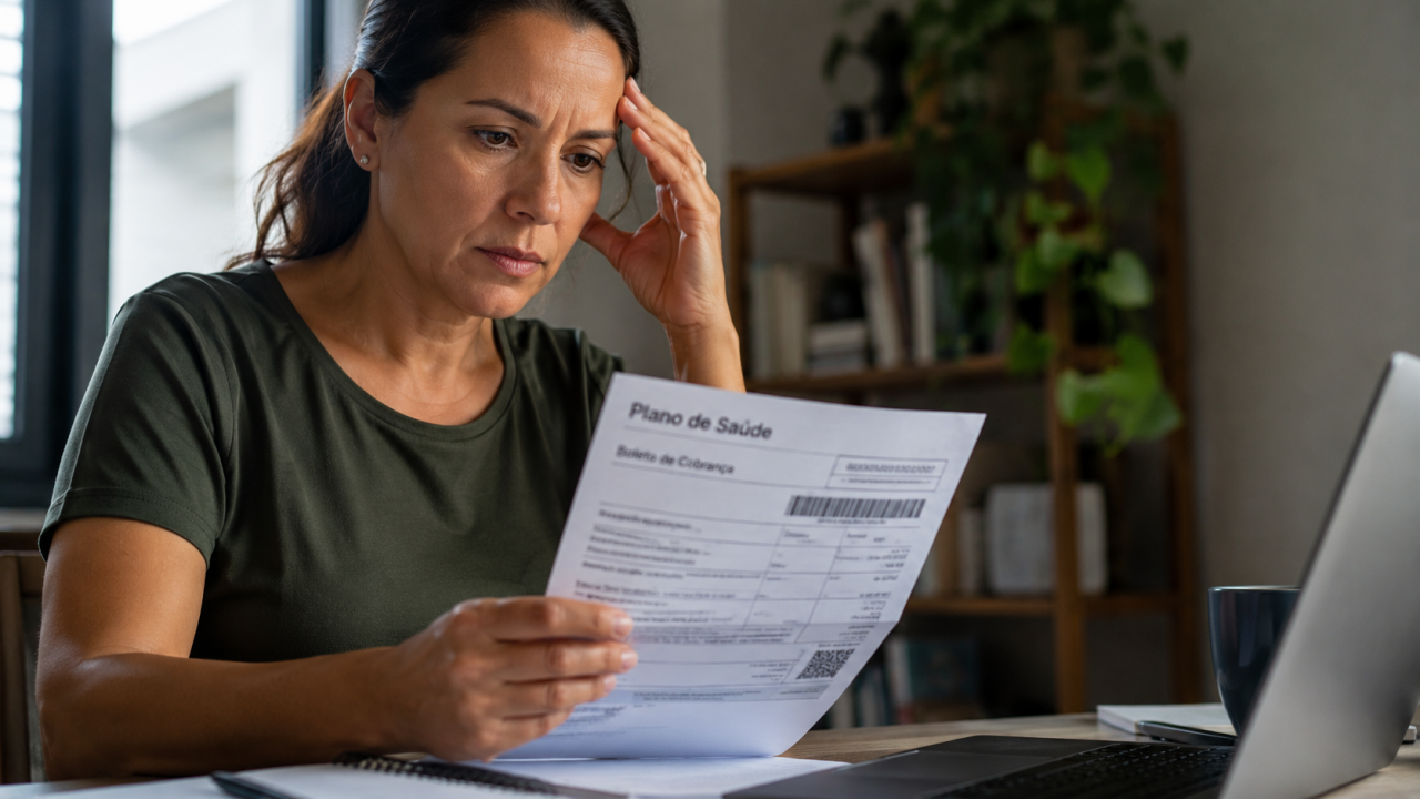 Reajuste de 5,11% no plano individual: o que aparece no boleto agora