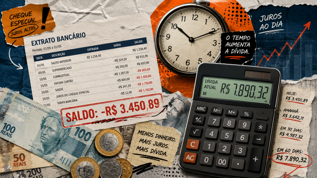 Cheque especial a 8% ao mês: ainda é caro e pode te endividar