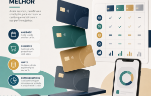 Cartão de crédito: como comparar anuidade, cashback e limite sem olhar só o banco