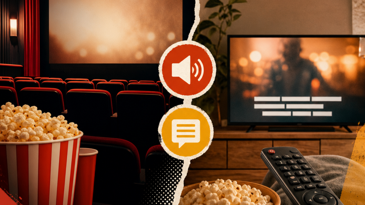 Filme dublado ou legendado: como escolher sem perder a experiência