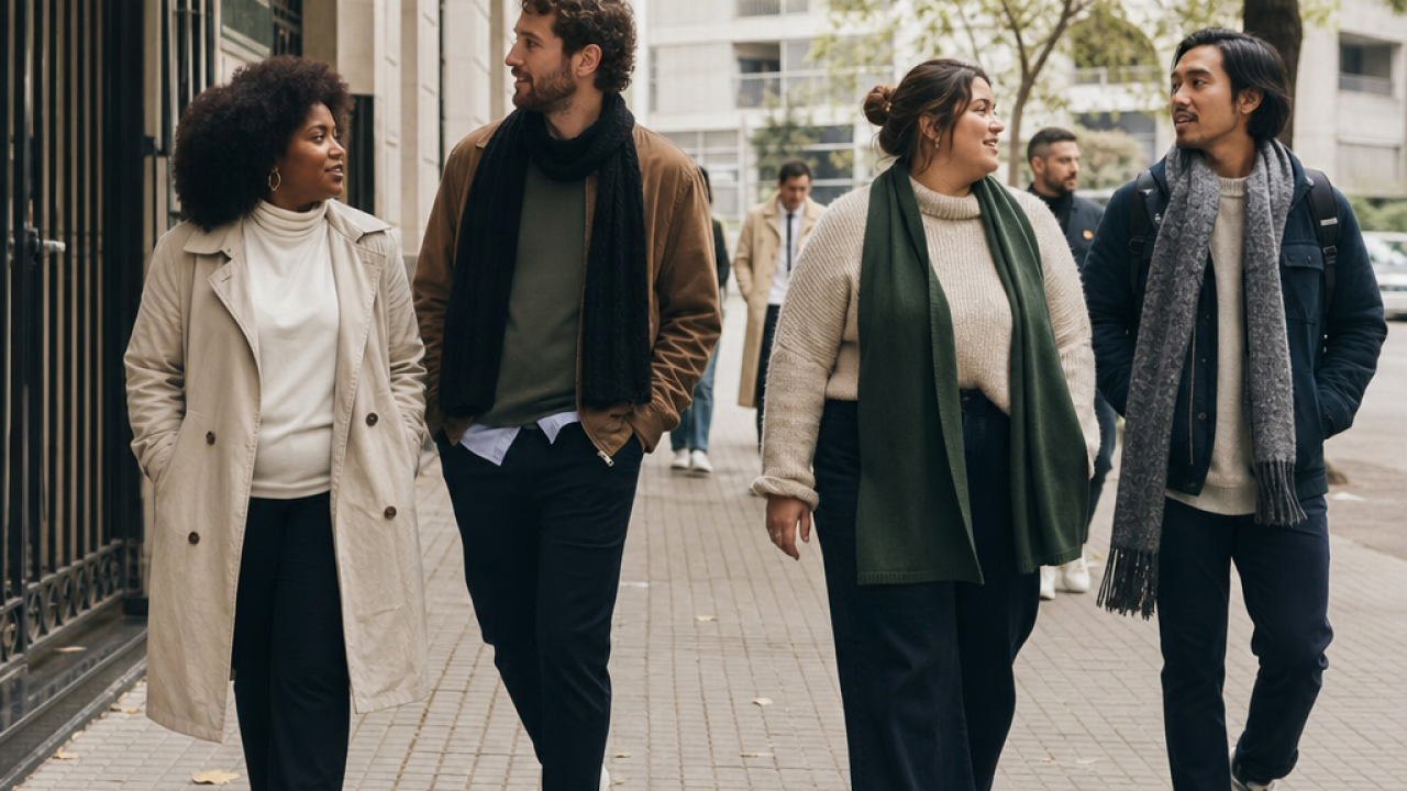 Look de inverno em camadas: como se vestir bem no frio brasileiro sem exagero