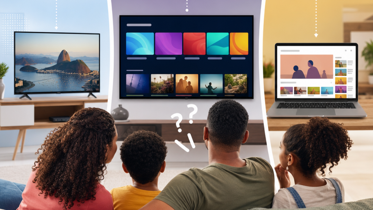 TV aberta, streaming ou YouTube: onde o entretenimento sai mais barato?