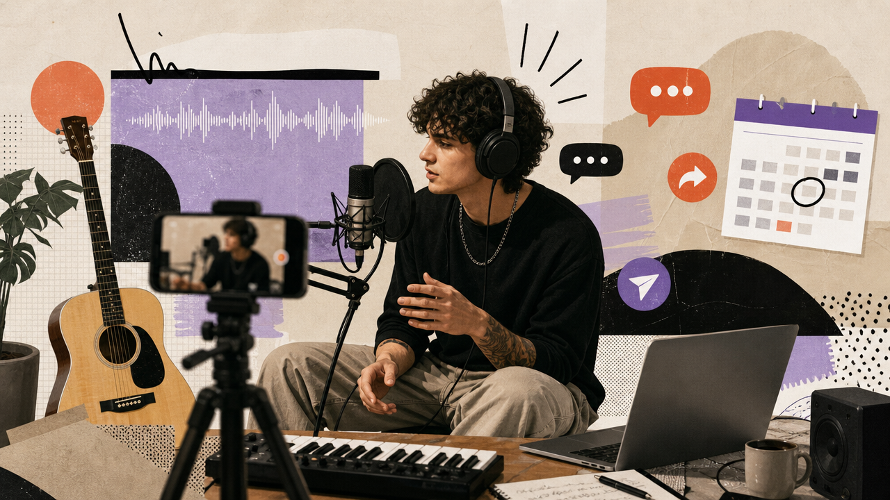 Artistas independentes e vídeos curtos: como criar conversa antes do single
