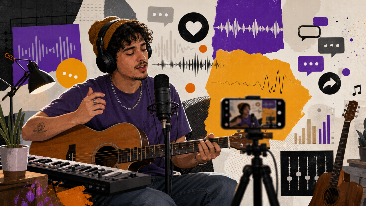 Artistas independentes: como vídeos curtos ajudam a lançar músicas