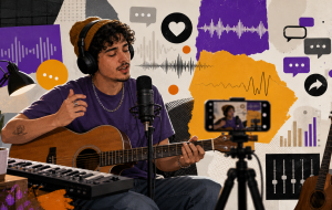 Artistas independentes: como vídeos curtos ajudam a lançar músicas