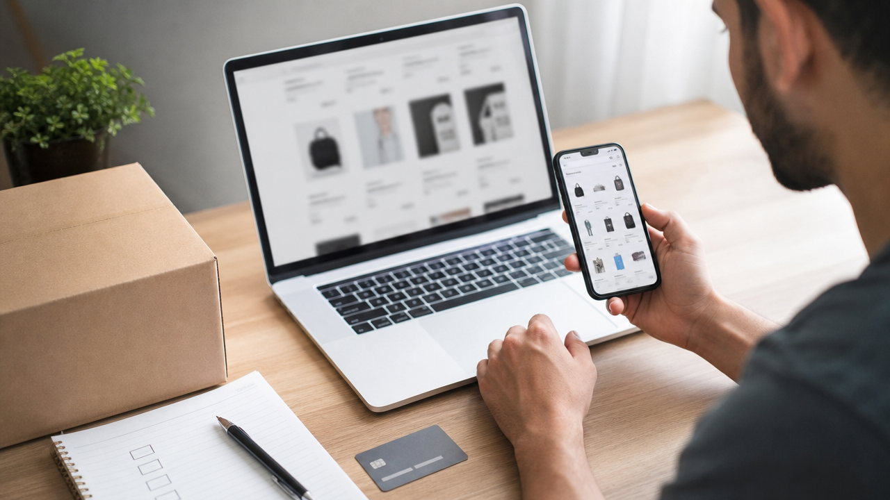 Comprar pelo app ou pelo site: onde é mais fácil evitar erro no pedido?