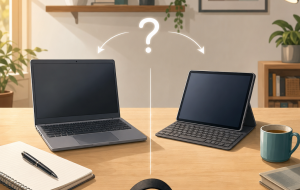 Notebook barato ou tablet com teclado: qual resolve estudo e trabalho leve?