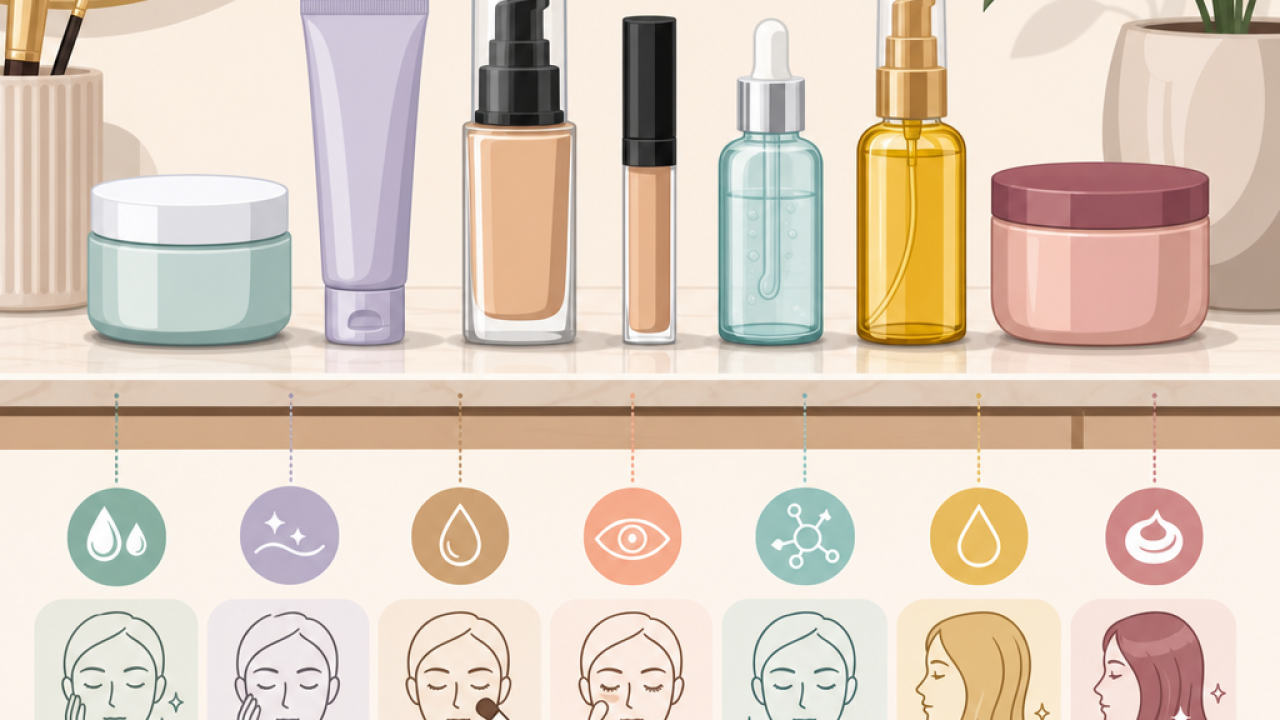 Produtos de beleza: 7 itens que parecem iguais, mas têm funções diferentes