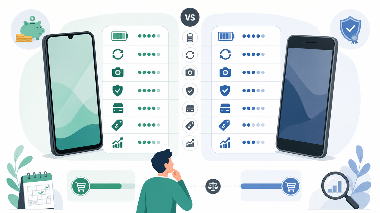 Android barato ou iPhone antigo: a compra que faz mais sentido em 2026
