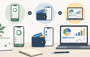 App de banco, carteira digital ou planilha: o que ajuda de verdade no orçamento?
