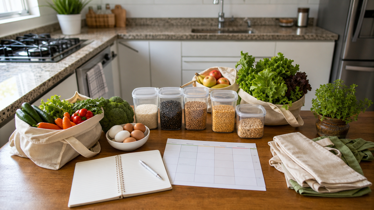 Compras de mercado: o plano que ajuda a cozinhar a semana inteira