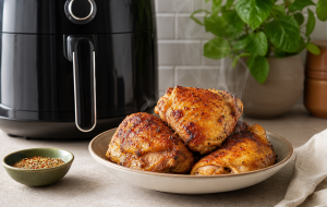 Air fryer Mondial: como fazer frango crocante sem ressecar e sem sujar a cesta