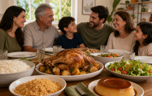Almoço de Dia dos Pais em casa: cardápio simples, lista de compras e custo por pessoa