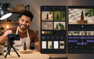 Canva x CapCut para vídeos de produto: qual agiliza roteiro, edição e capa?