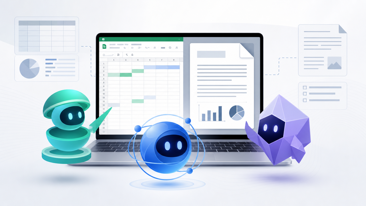 ChatGPT x Gemini x Copilot: qual IA ajuda mais com planilhas e documentos?