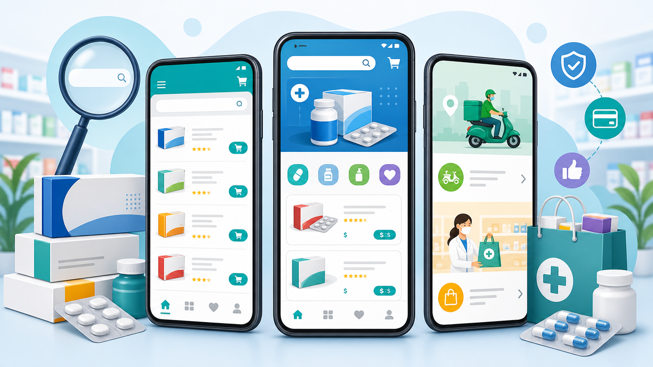 Drogasil, Pague Menos ou Drogaria São Paulo: qual app facilita pesquisar preços?
