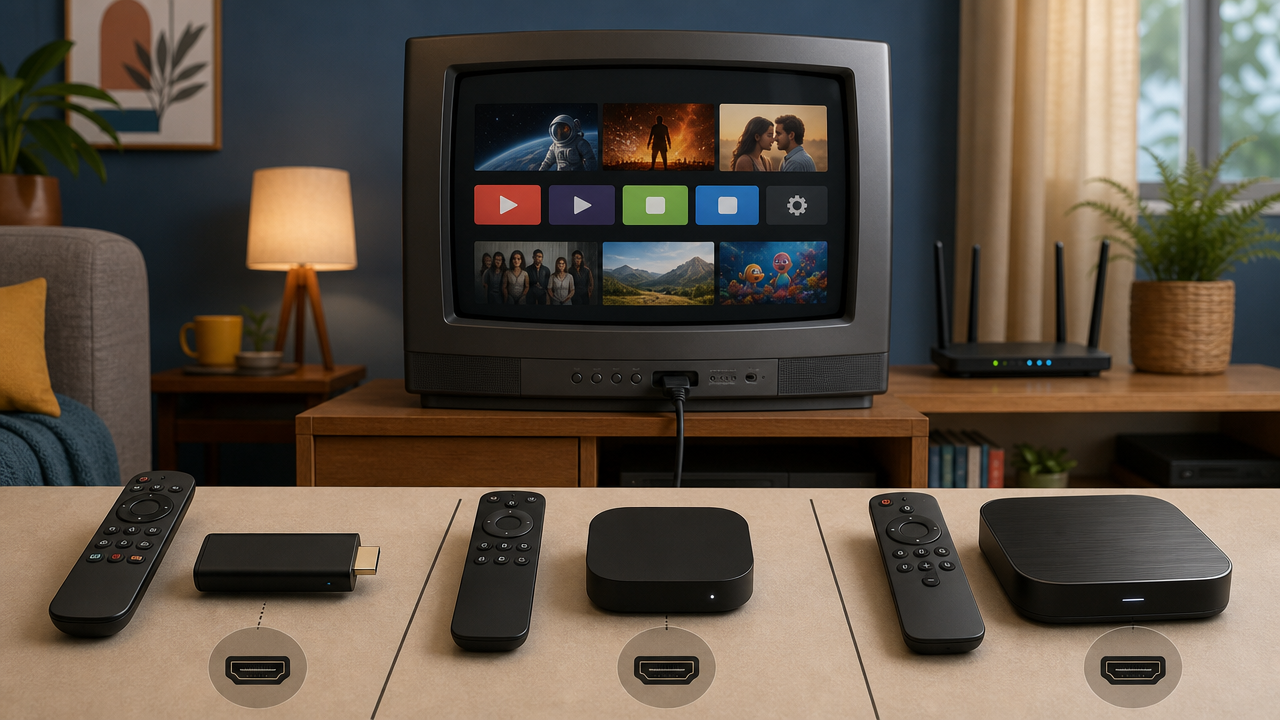 Fire TV Stick x Roku Express x Google TV Streamer: qual escolher para uma TV antiga?