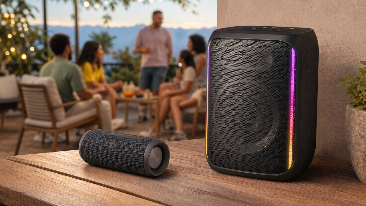 JBL Flip ou LG Xboom: qual caixa de som faz mais sentido para reuniões em família?