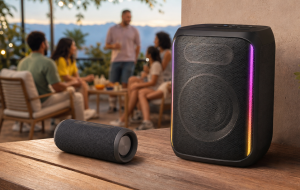 JBL Flip ou LG Xboom: qual caixa de som faz mais sentido para reuniões em família?