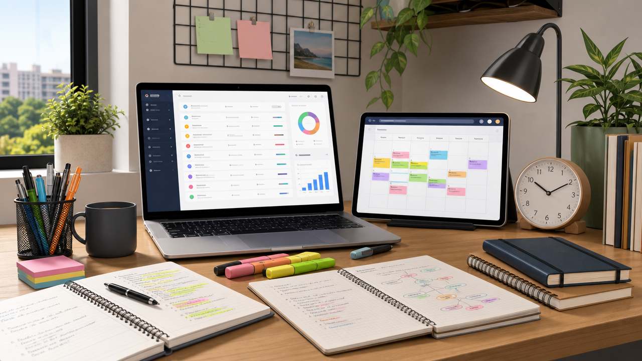 Notion x Google Agenda: qual funciona melhor para prazos, revisões e rotina de estudos?