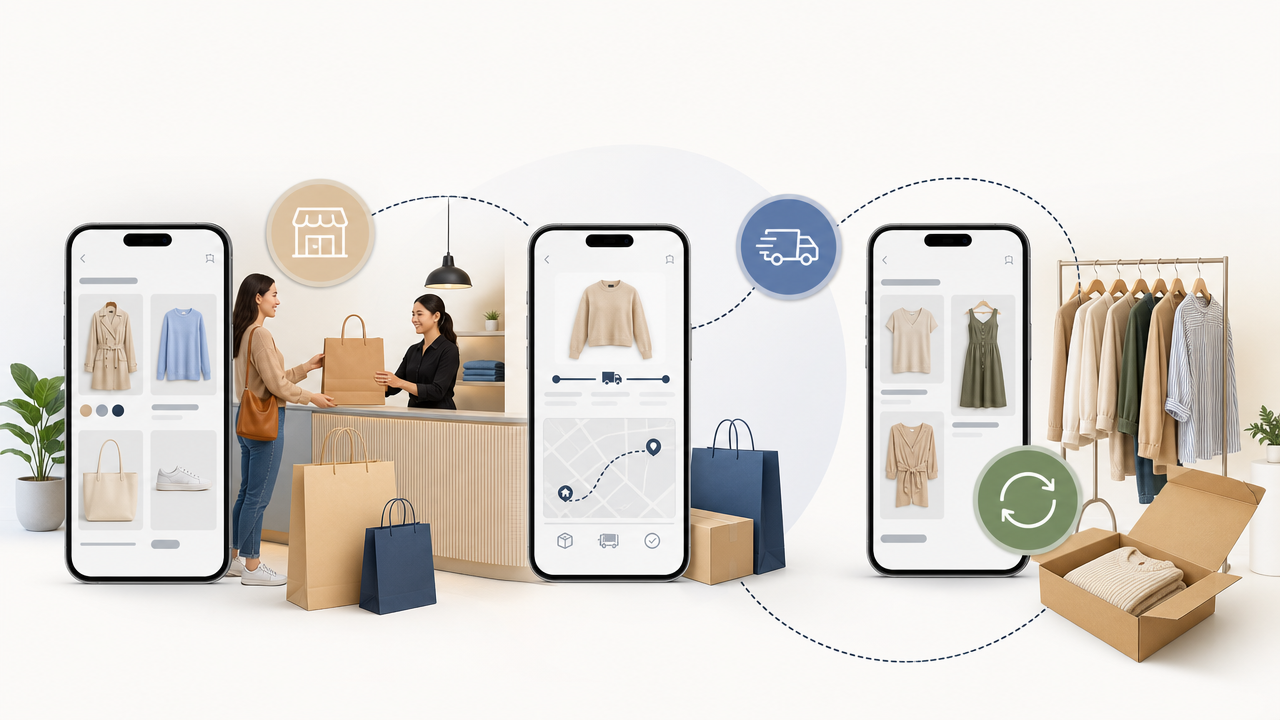 Renner, C&A ou Riachuelo: qual app oferece retirada e troca mais prática?