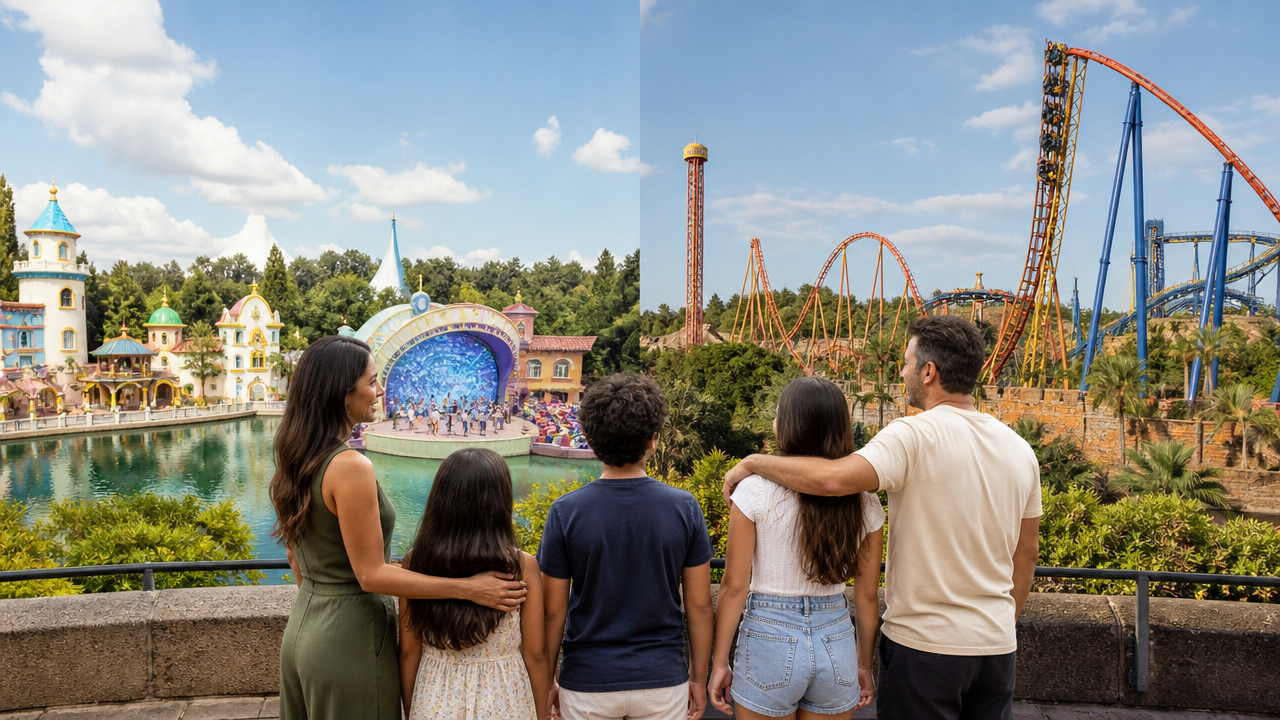 Beto Carrero ou Hopi Hari? A escolha muda conforme a idade das crianças e o ponto de partida