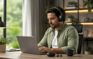Fone over-ear x intra-auricular: qual é mais confortável para trabalhar e estudar por horas?