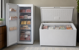 Freezer vertical x horizontal: qual ocupa menos espaço e organiza melhor as compras do mês?