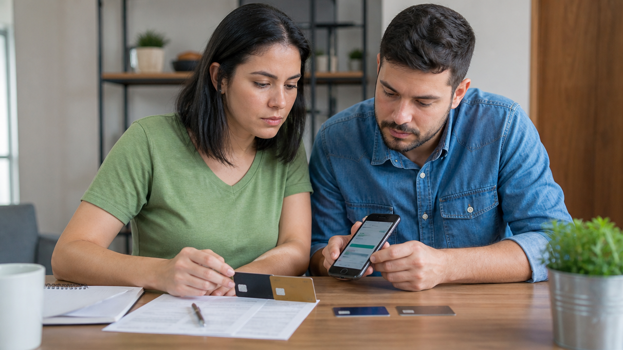 Cartão adicional x cartões separados: qual funciona melhor para organizar os gastos do casal?