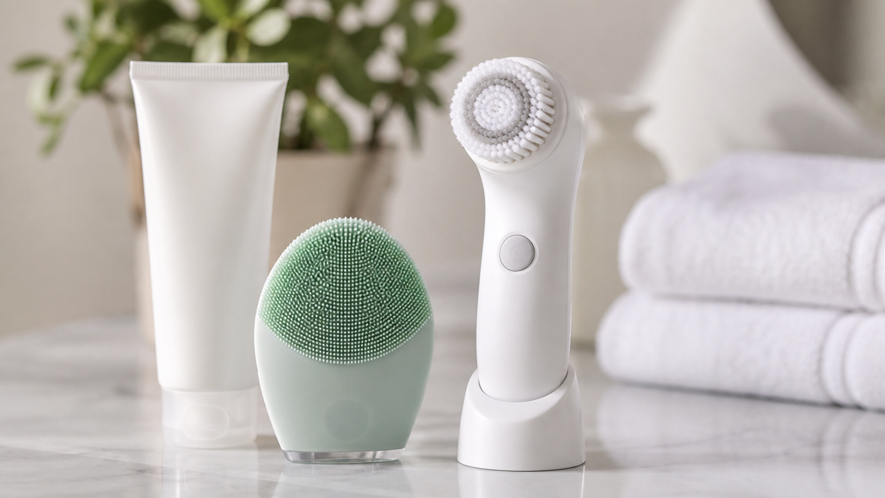 Escova de limpeza facial manual x elétrica: qual faz sentido para a rotina de skincare?