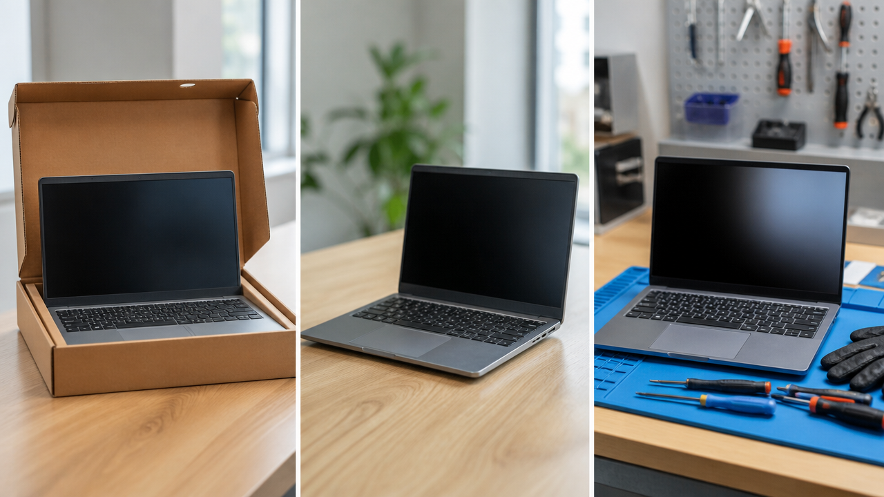 Notebook novo x seminovo x recondicionado: quando economizar vale o risco?