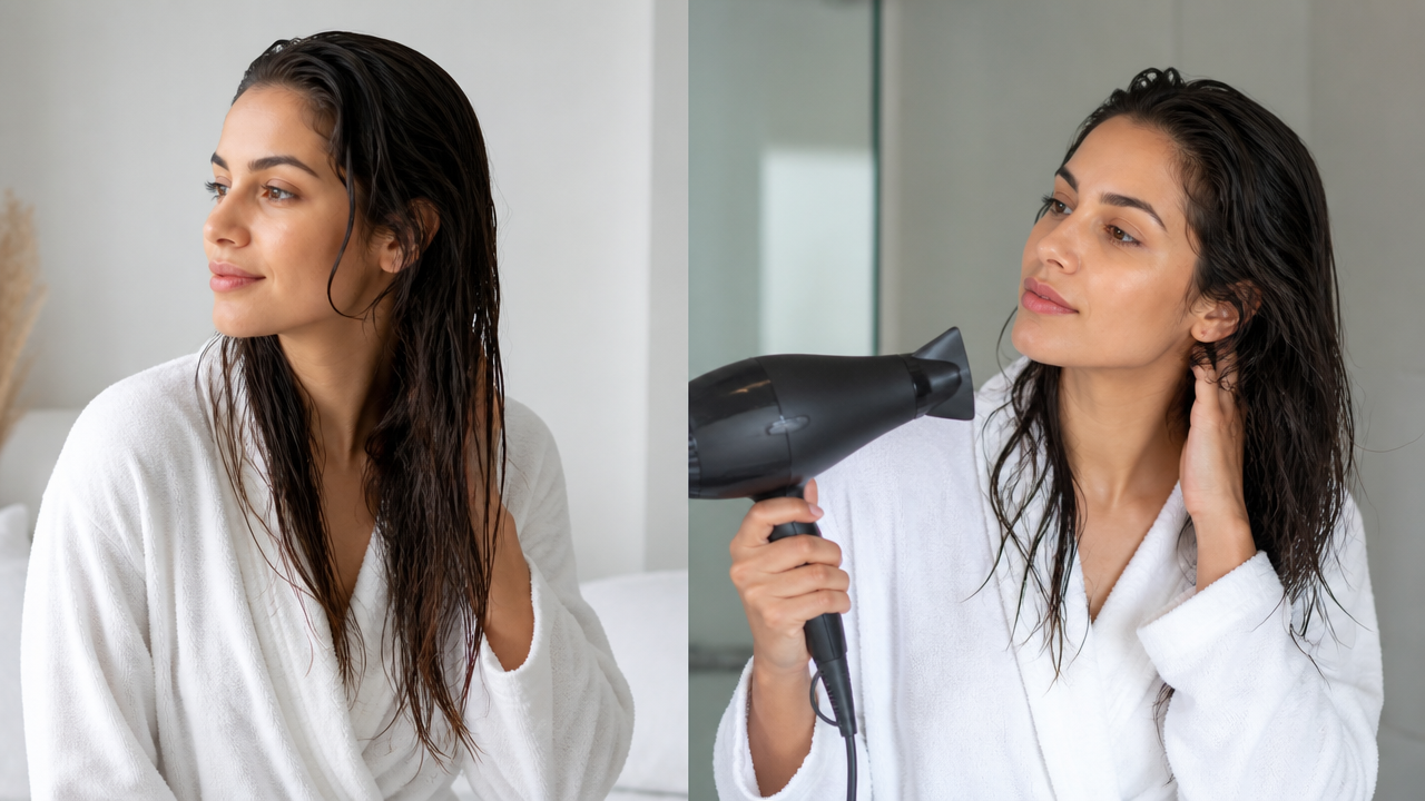 Secar o cabelo ao natural x usar secador: qual opção agride menos os fios no dia a dia?
