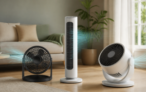 Ventilador de mesa x torre x circulador de ar: qual refresca melhor cada ambiente?
