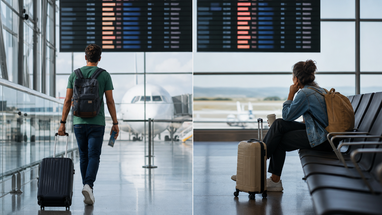 Voo direto x voo com conexão: quando economizar na passagem aumenta o custo da viagem?