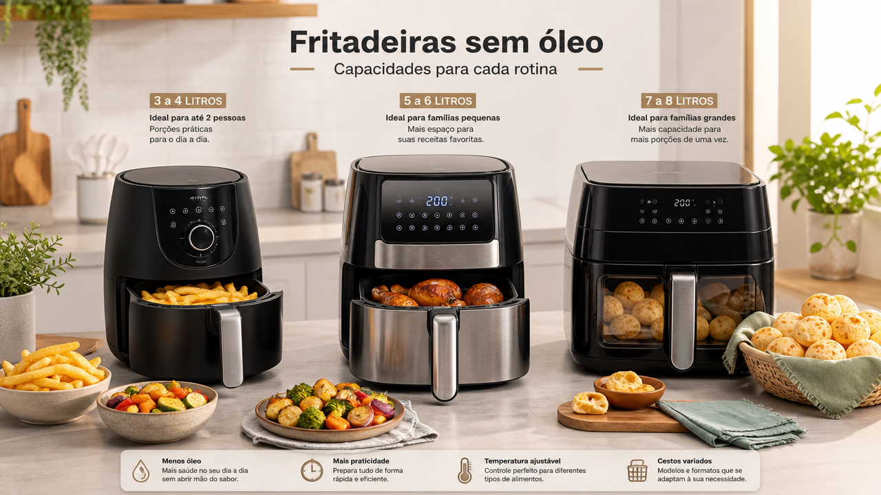 Air fryer Philips Walita x Mondial x Oster: qual faz mais sentido para sua cozinha?