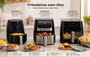 Air fryer Philips Walita x Mondial x Oster: qual faz mais sentido para sua cozinha?